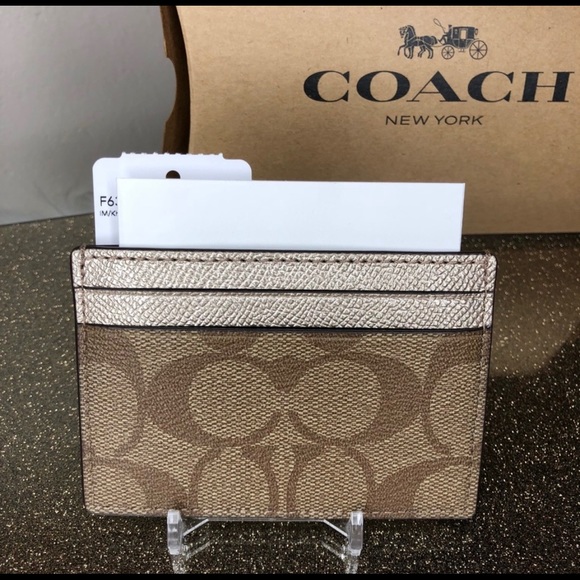 Coach signature card case - Picture 2 of 2